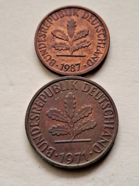 Niemcy Lot 2 szt stan 2 P/3 Niemcy Lot 2 szt stan 2 P/3
