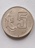 Urugwaj 5 Peso 1980 r Urugwaj 5 Peso 1980 r