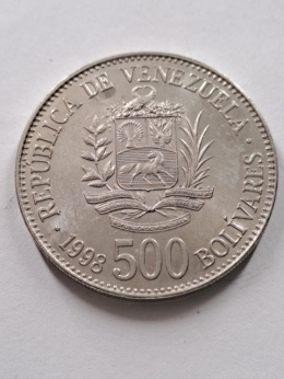 Wenezuela 500 Boliwarów 1998 r