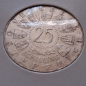 Austria 25 Schilling 1958 r Austria 25 Schilling 1958 r