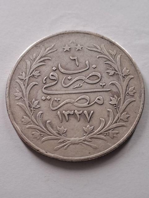 Egipt 20 Kirszów Mehmed V 1909 r Egipt 20 Kirszów Mehmed V 1909 r