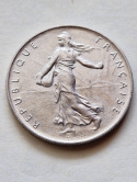 Francja 1 Frank 1968 r Francja 1 Frank 1968 r
