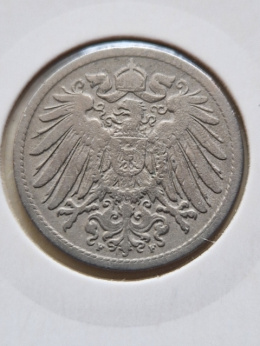 Niemcy 10 Pfenning Wilhelm II 1891 r F