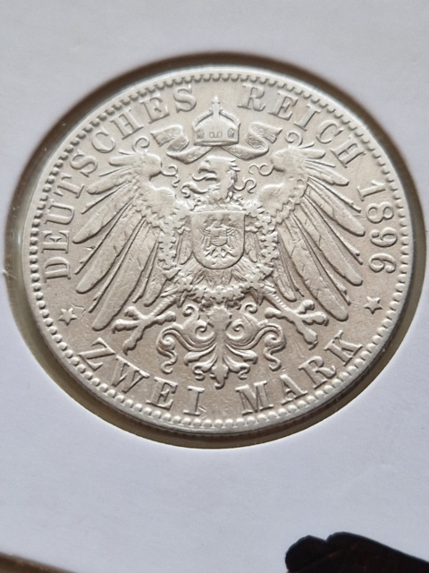 Niemcy 2 Marki Hamburg 1896 r Niemcy 2 Marki Hamburg 1896 r