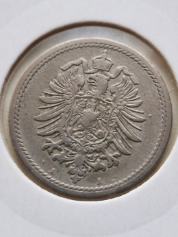 Niemcy 5 Pfenning Wilhelm II 1889 r A