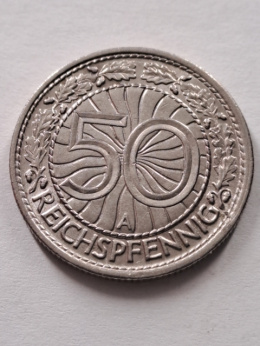 Niemcy 50 Pfennig 1929 r