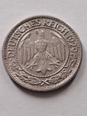 Niemcy 50 Pfennig 1929 r Niemcy 50 Pfennig 1929 r