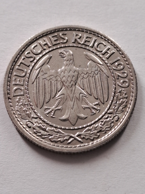 Niemcy 50 Pfennig 1929 r Niemcy 50 Pfennig 1929 r