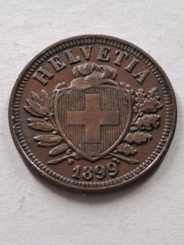 Szwajcaria 2 Rappeny 1899 r