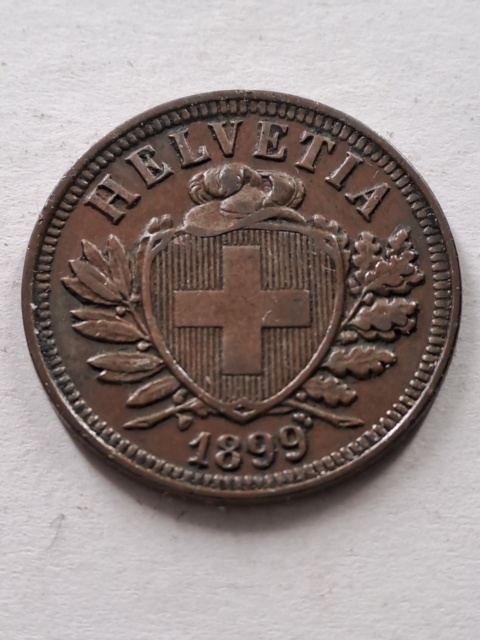 Szwajcaria 2 Rappeny 1899 r Szwajcaria 2 Rappeny 1899 r