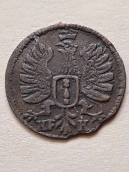 Brandenburgia - Prusy 3 Fenigi Fryderyk I