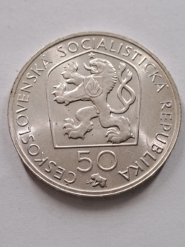 Czechosłowacja 50 Koron Myslbek 1972 r