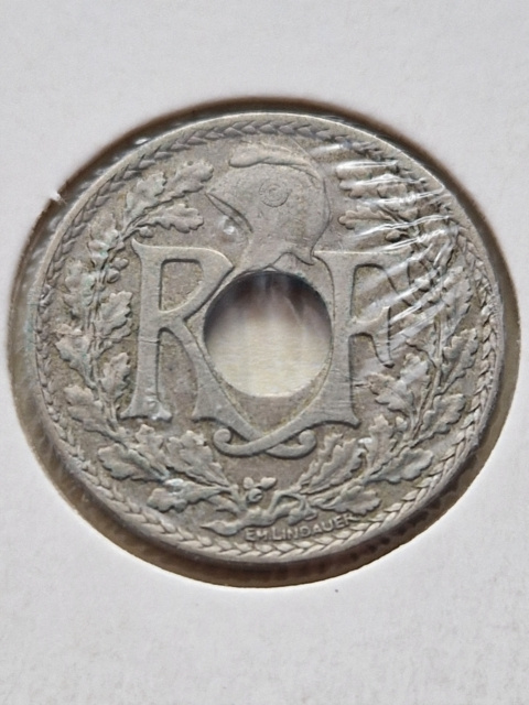 Francja 10 Centimes 1919 r Francja 10 Centimes 1919 r
