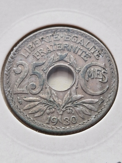 Francja 25 Centimes 1930 r Francja 25 Centimes 1930 r