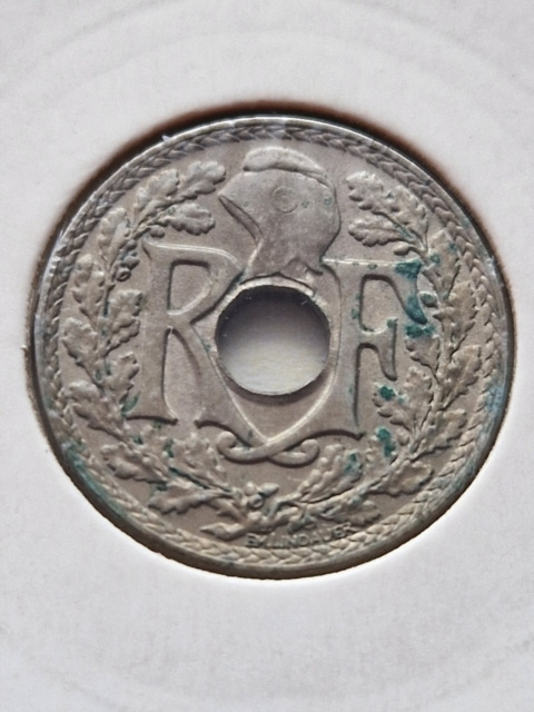 Francja 5 Centimes 1939 r Francja 5 Centimes 1939 r