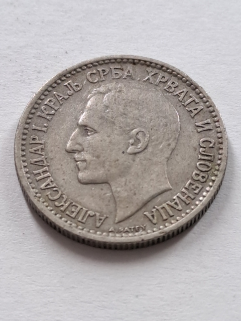 Jugosławia 50 Para Aleksander I 1925 r Jugosławia 50 Para Aleksander I 1925 r