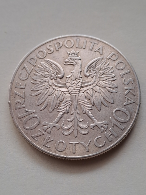 10 zł Jan III Sobieski 1933 r 10 zł Jan III Sobieski 1933 r