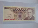 Banknot 1000000 zł W. Reymont 1991 r Banknot 1000000 zł W. Reymont 1991 r