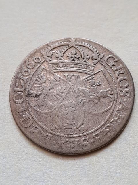 Jan II Kazimierz Szóstak 1660 r Jan II Kazimierz Szóstak 1660 r