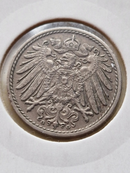 Niemcy 5 Pfenning Wilhelm II 1914 r G