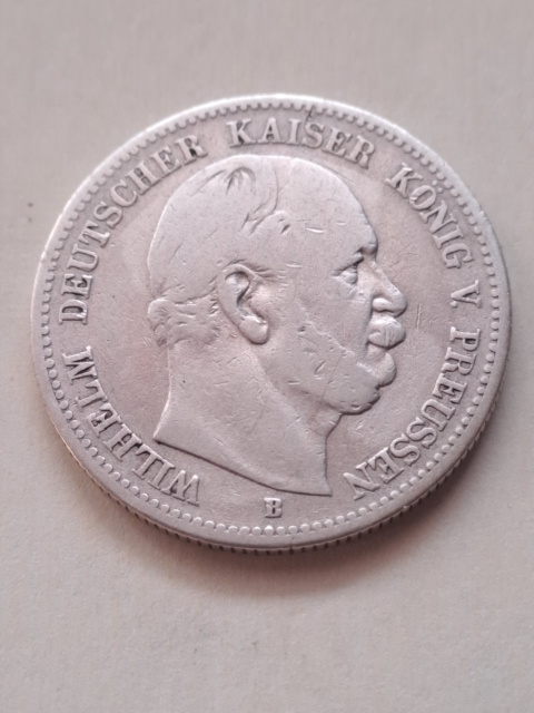 Niemcy 2 Marki Wilhelm I 1876 r Niemcy 2 Marki Wilhelm I 1876 r