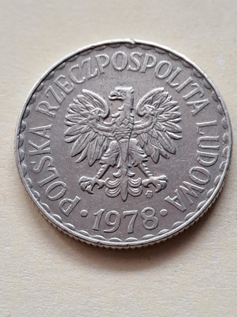 1 złoty 1978 r 1 złoty 1978 r