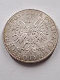 10 zł Głowa Kobiety 1933 r 10 zł Głowa Kobiety 1933 r