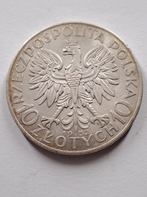 10 zł Głowa Kobiety 1933 r 10 zł Głowa Kobiety 1933 r