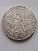 10 zł Jan III Sobieski 1933 r 10 zł Jan III Sobieski 1933 r