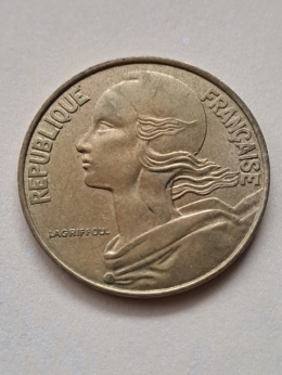 Francja 20 Centimes 1988 r