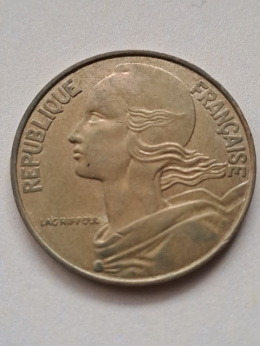 Francja 20 Centimes 1989 r