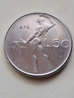Włochy 50 Lirów 1978 r