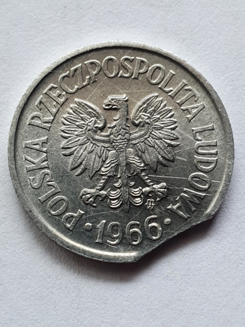 10 groszy 1966 r destrukt 10 groszy 1966 r destrukt