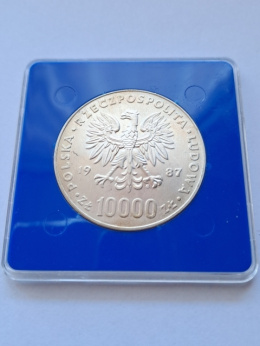 10 000 zl Jan Paweł II 1987 r