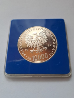 10 000 zł Jan Paweł II 1987 r