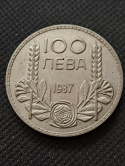 Bułgaria 100 Lewa Borys III 1937 r Bułgaria 100 Lewa Borys III 1937 r