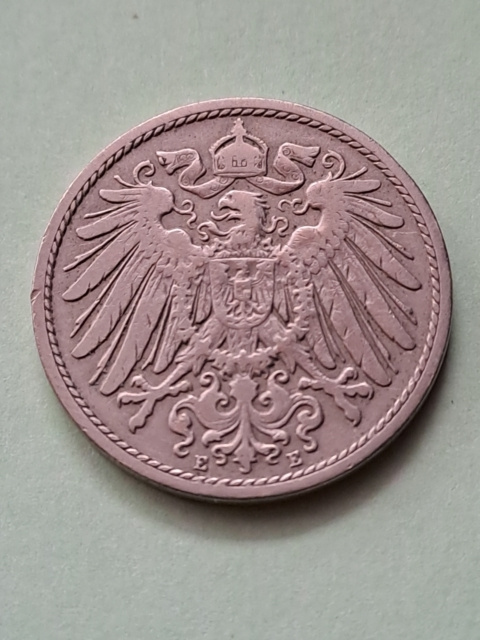 Niemcy 10 Pfenning Wilhelm II 1901 r E Niemcy 10 Pfenning Wilhelm II 1901 r E
