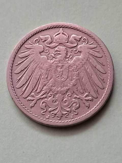 Niemcy 10 Pfenning Wilhelm II 1902 r J Niemcy 10 Pfenning Wilhelm II 1902 r J