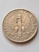 2 zł Żniwiarka 1925 r bez kropki 2 zł Żniwiarka 1925 r bez kropki