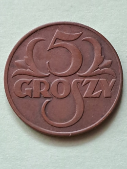 5 Groszy 1938 r