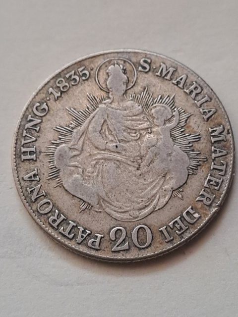 Austria 20 Krajcarów 1835 r Austria 20 Krajcarów 1835 r