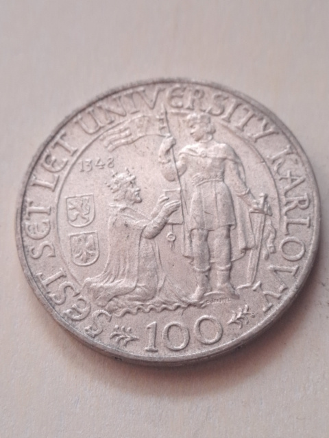Czechosłowacja 100 Koron 1948 r Czechosłowacja 100 Koron 1948 r