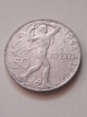 Czechosłowacja 50 Koron 1945-1948 r Czechosłowacja 50 Koron 1945-1948 r