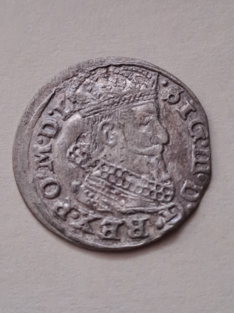 Grosz Zygmunt III Waza 1925 r Wilno