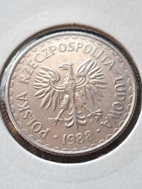 1 Złoty 1987 r 1 Złoty 1987 r