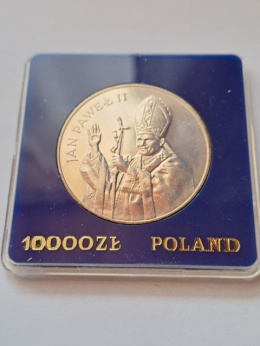 10 000 zł Jan Paweł II 1987 r