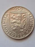 Czechosłowacja 100 Koron Gottwald (1921 1951 ) r Czechosłowacja 100 Koron Gottwald (1921 1951 ) r