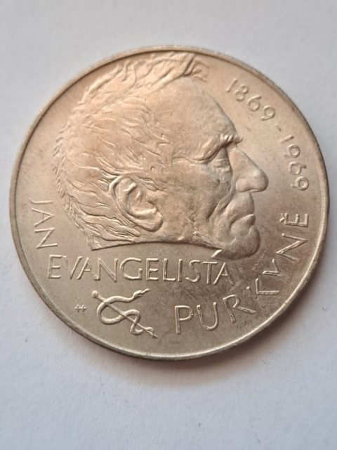 Czechosłowacja 25 Koron Evangelista 1969 r Czechosłowacja 25 Koron Evangelista 1969 r