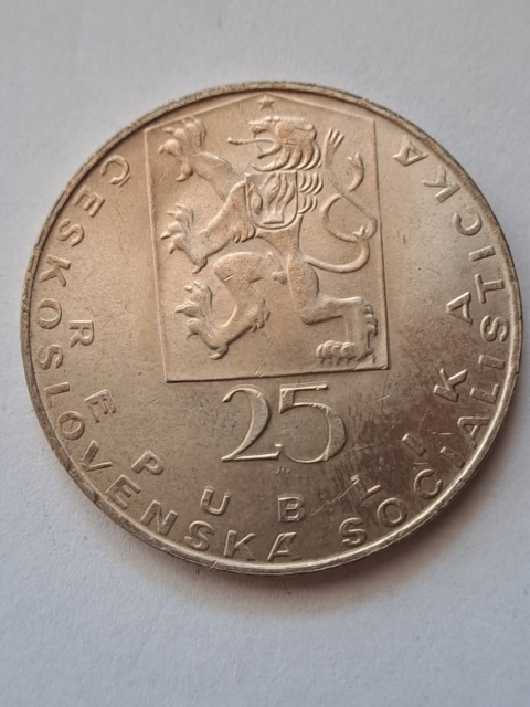 Czechosłowacja 25 Koron Evangelista 1969 r Czechosłowacja 25 Koron Evangelista 1969 r