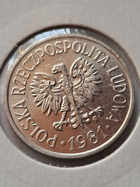 20 Groszy 1981 r 20 Groszy 1981 r